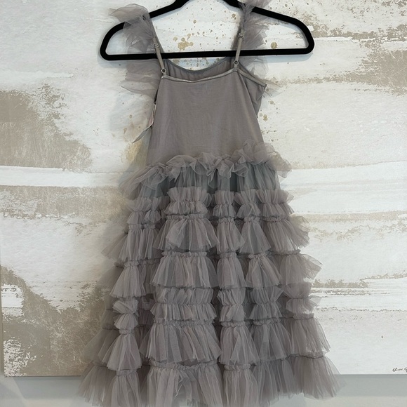 Ooh! La, La! Couture grey/silver Dress size 10 - Picture 3 of 5